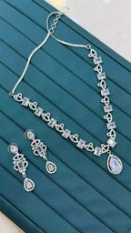 American diamond necklace set