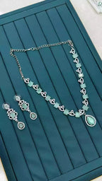 American diamond necklace set