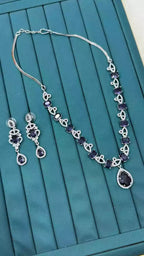 American diamond necklace set