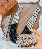 Zircon bridal set with maala