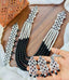 Zircon bridal set with maala
