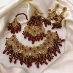 Zircon heavy bridal set