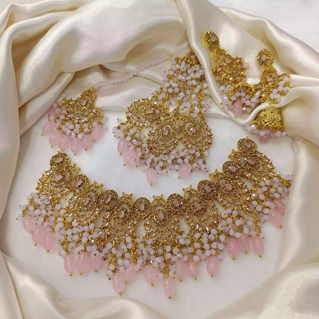Zircon heavy bridal set