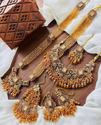 Double dholna bridal set