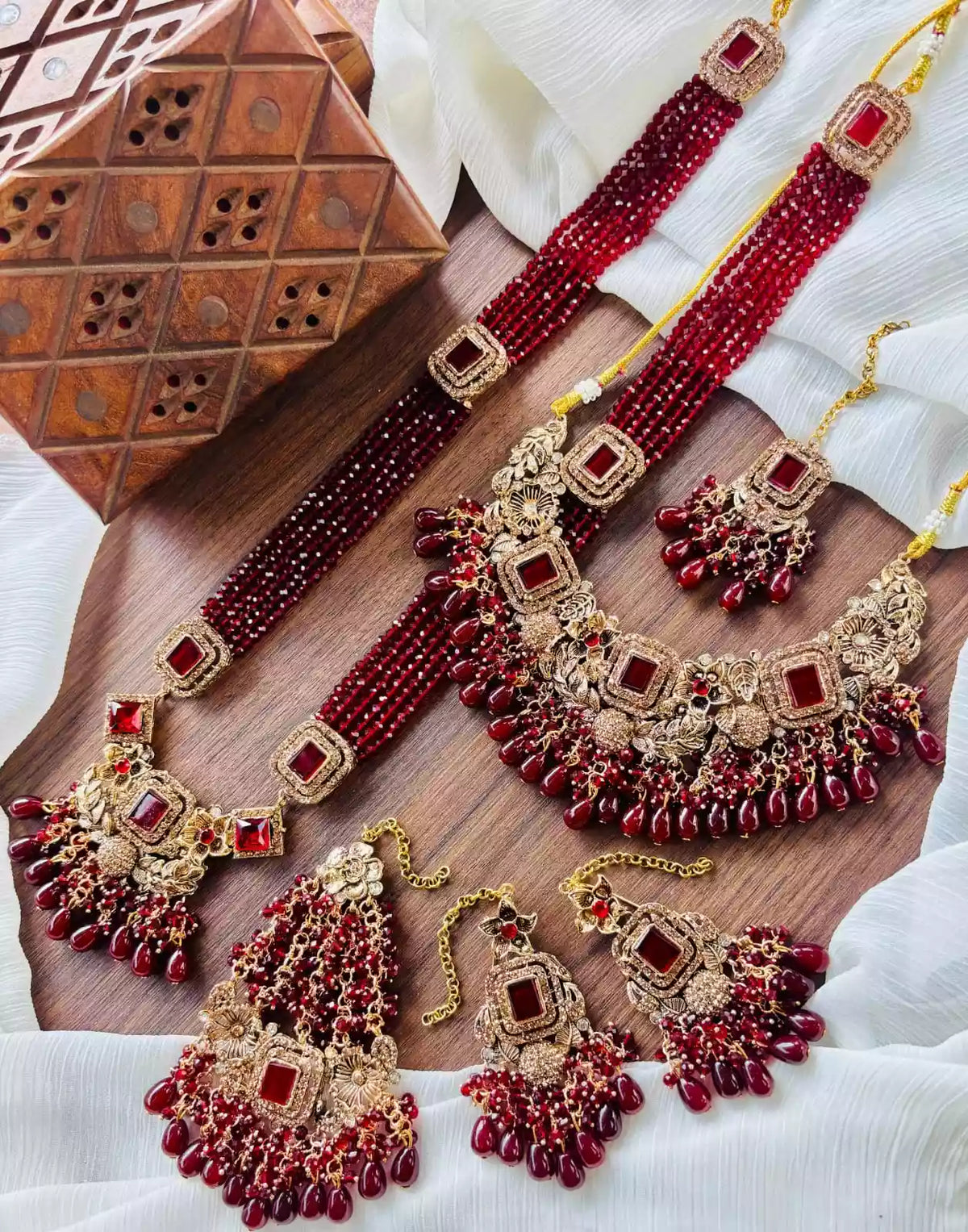 Double dholna bridal set Main image