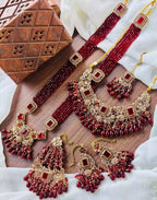 Double dholna bridal set