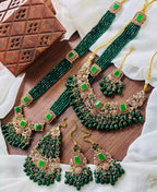 Double dholna bridal set