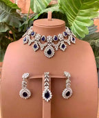 Zirconia bridal set with teeka