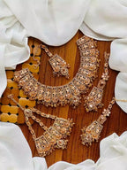Zircon bridal set with jhumar
