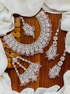 Zircon bridal set with jhumar