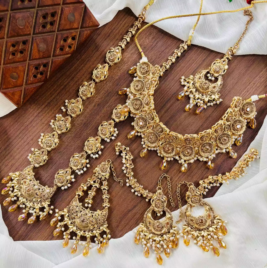 Double dholna bridal set