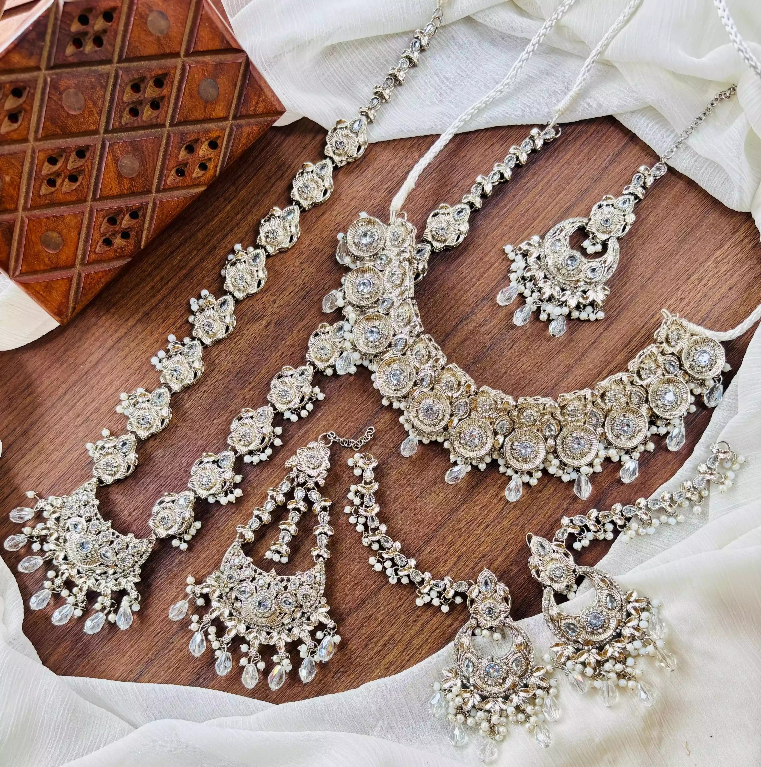 Double dholna bridal set