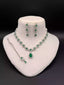 Indian zircon necklace set