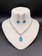 AD zircon necklace set