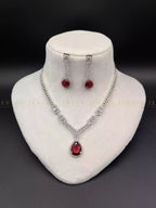 AD zircon necklace set