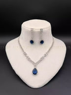 AD zircon necklace set