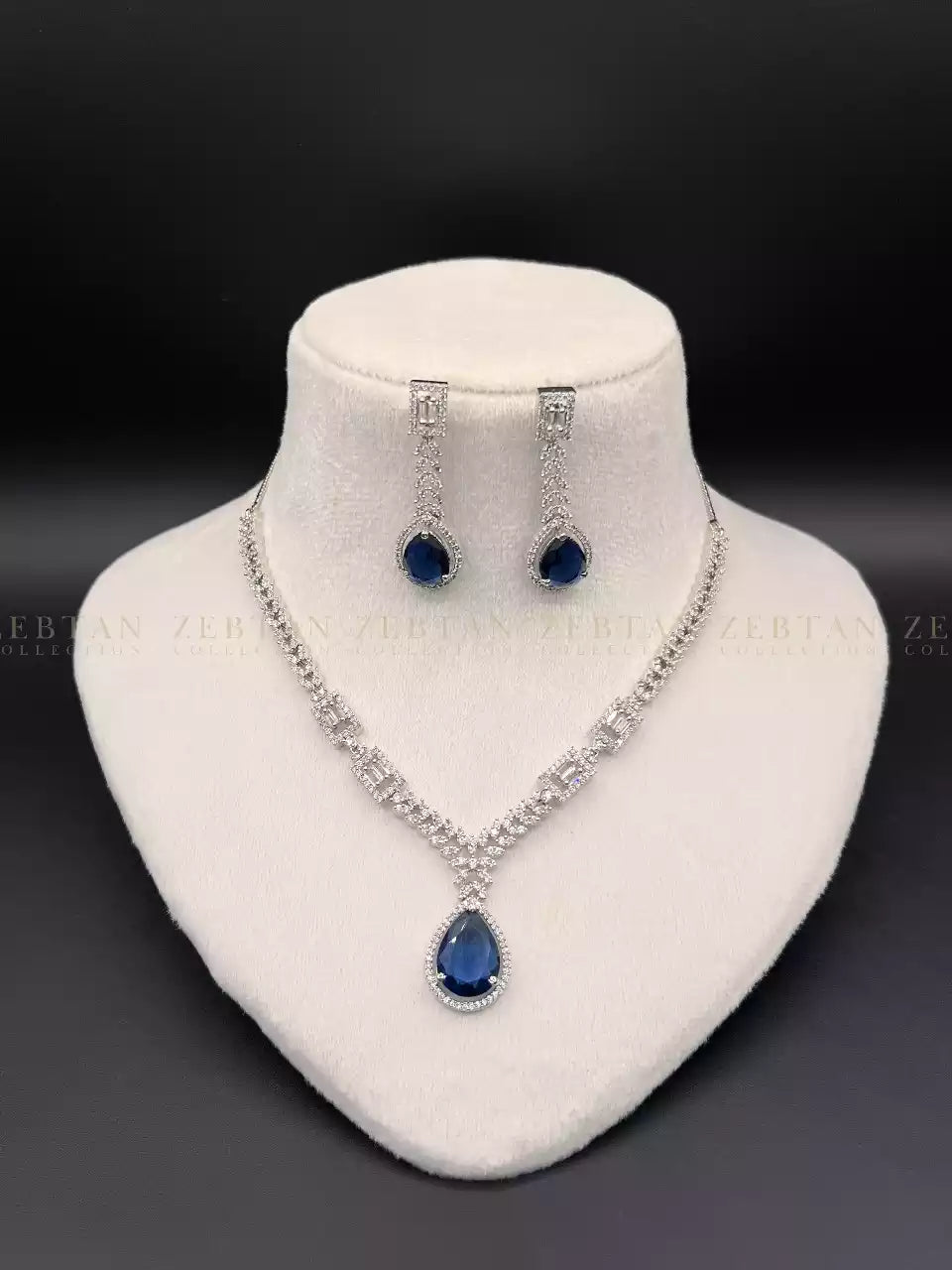 AD zircon necklace set