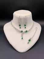 American diamond necklace set