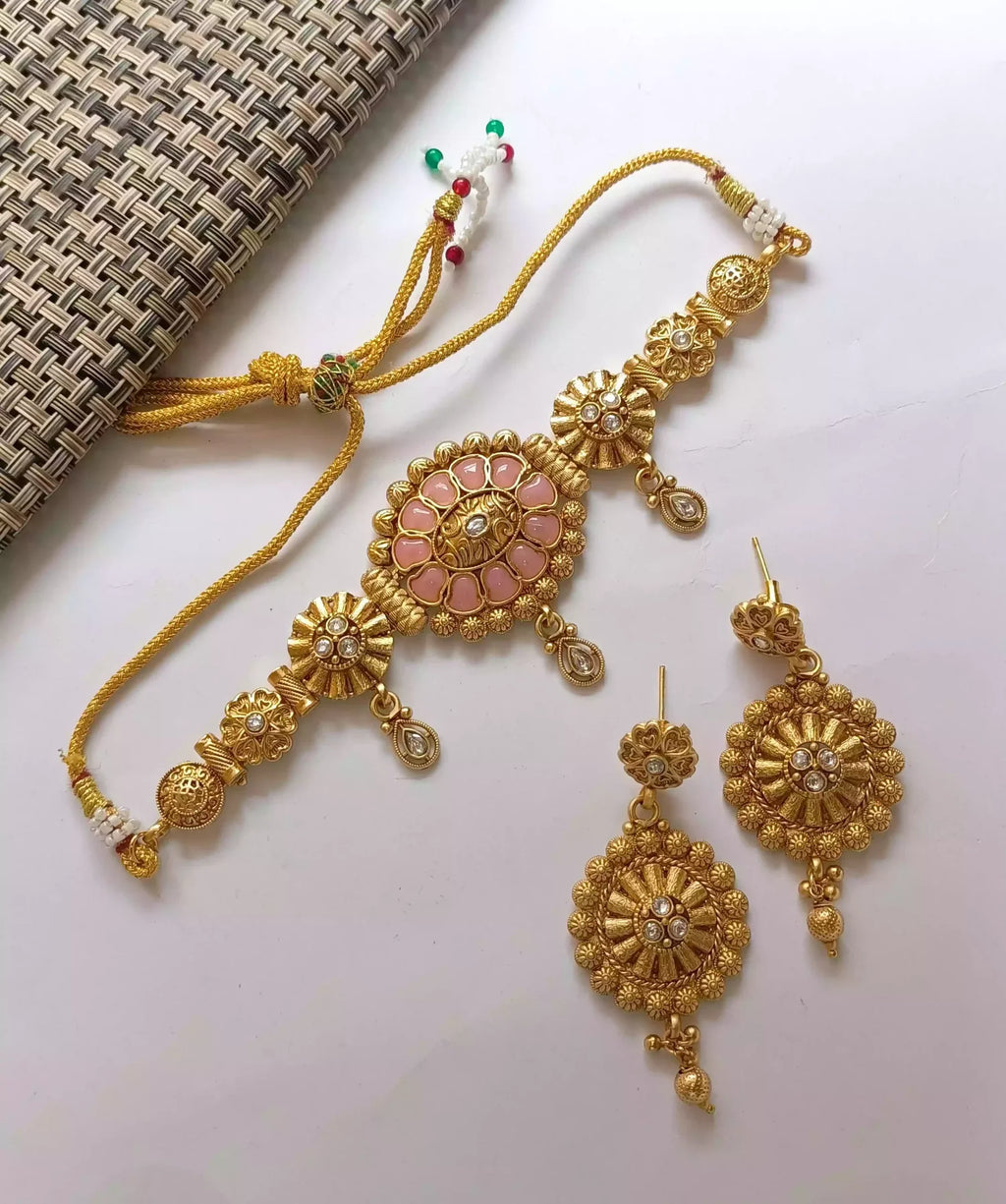 Rajwari choker set