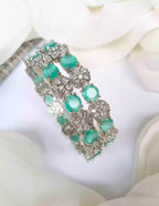 American diamond bangle pair