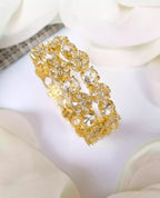 American diamond bangle pair