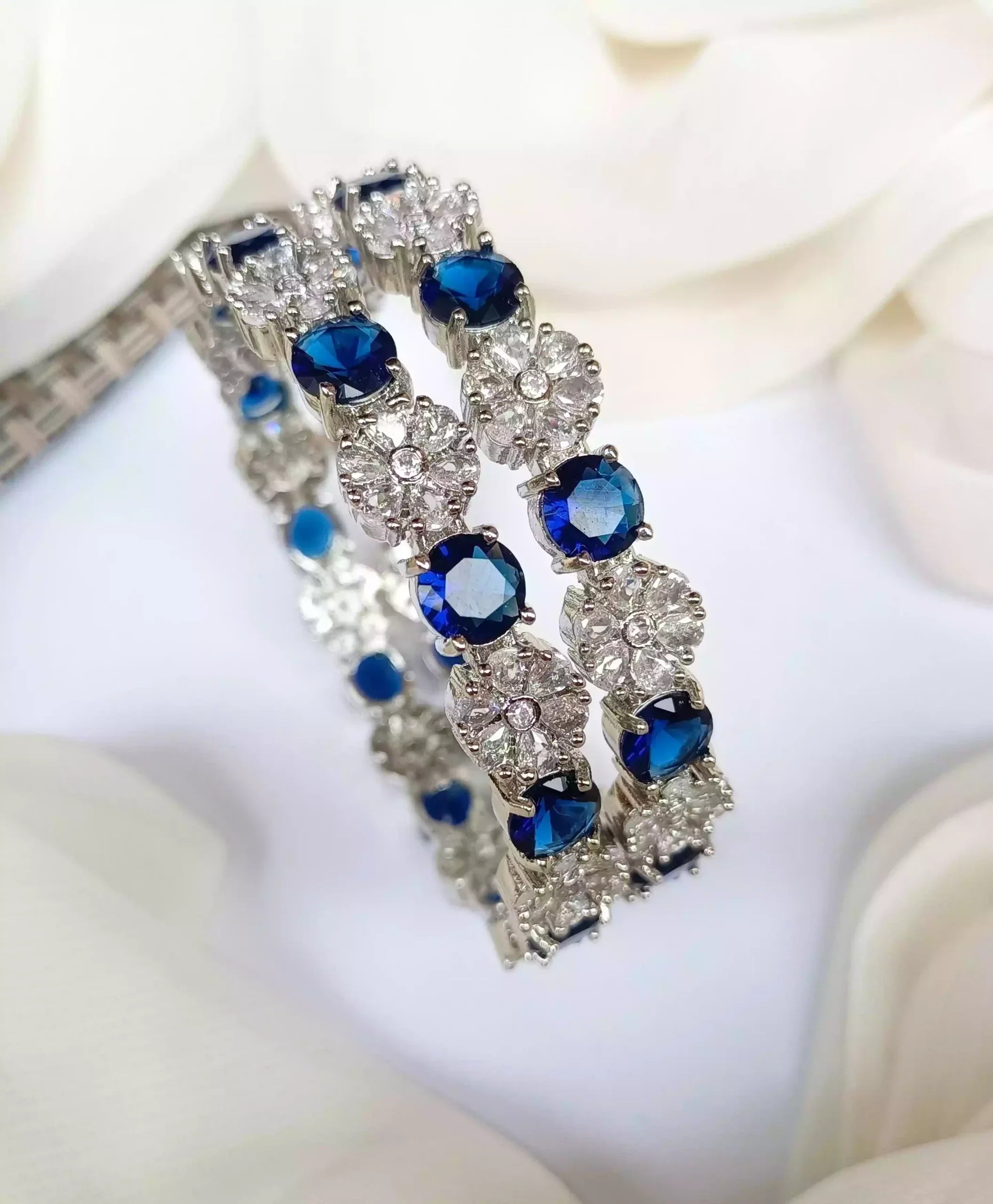 American diamond bangle pair Secondary image