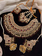 Indian kundan bridal set