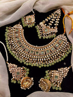 Indian kundan bridal set