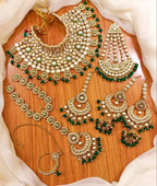 Indian kundan complete bridal set