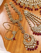 Indian kundan complete bridal set