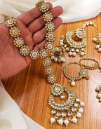 Indian kundan complete bridal set