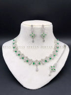American diamond necklace set