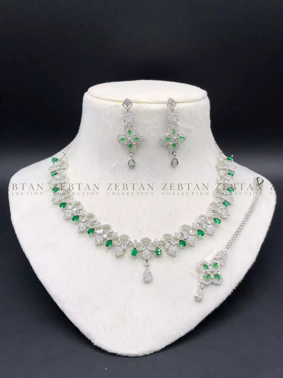 American diamond necklace set