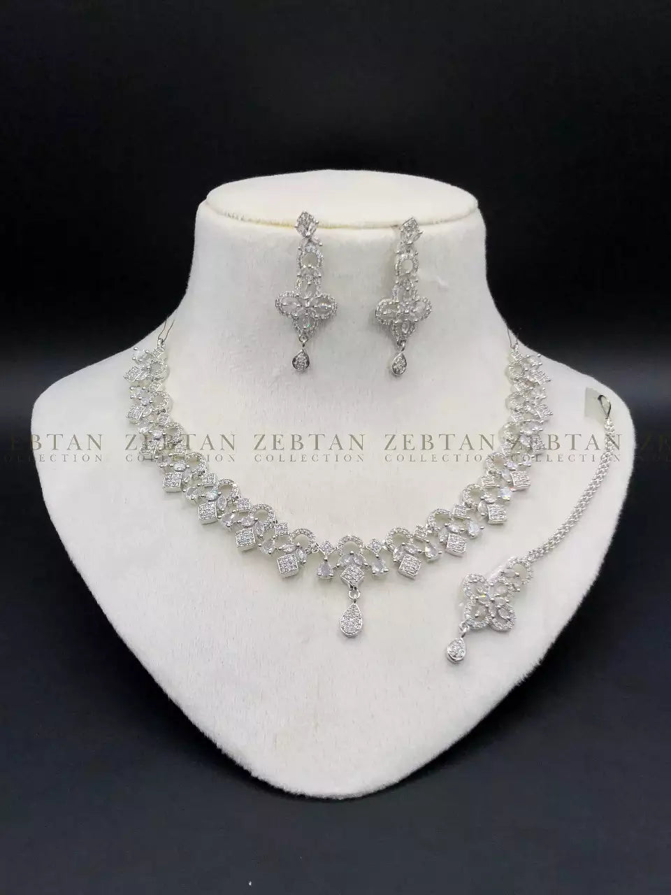 American diamond necklace set
