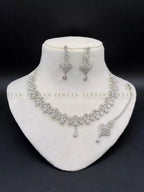 American diamond necklace set