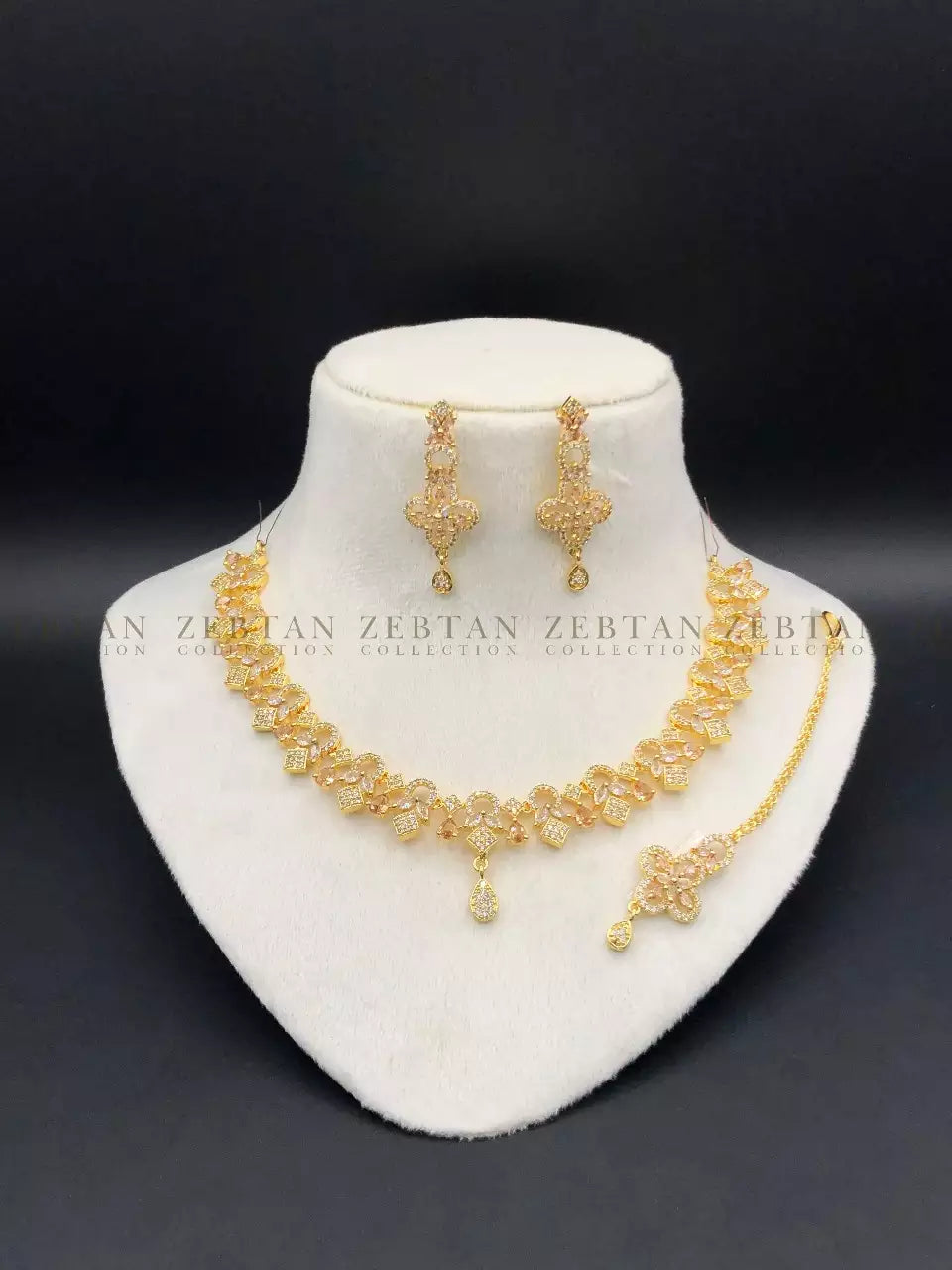 American diamond necklace set