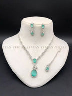 American diamond necklace set