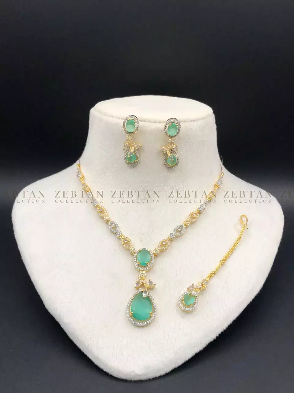 American diamond necklace set