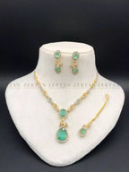 American diamond necklace set
