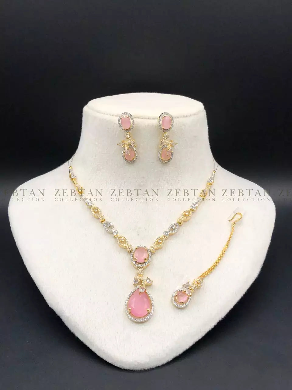 American diamond necklace set