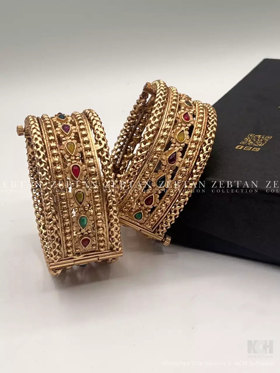 Rajwari bangle pair Main image