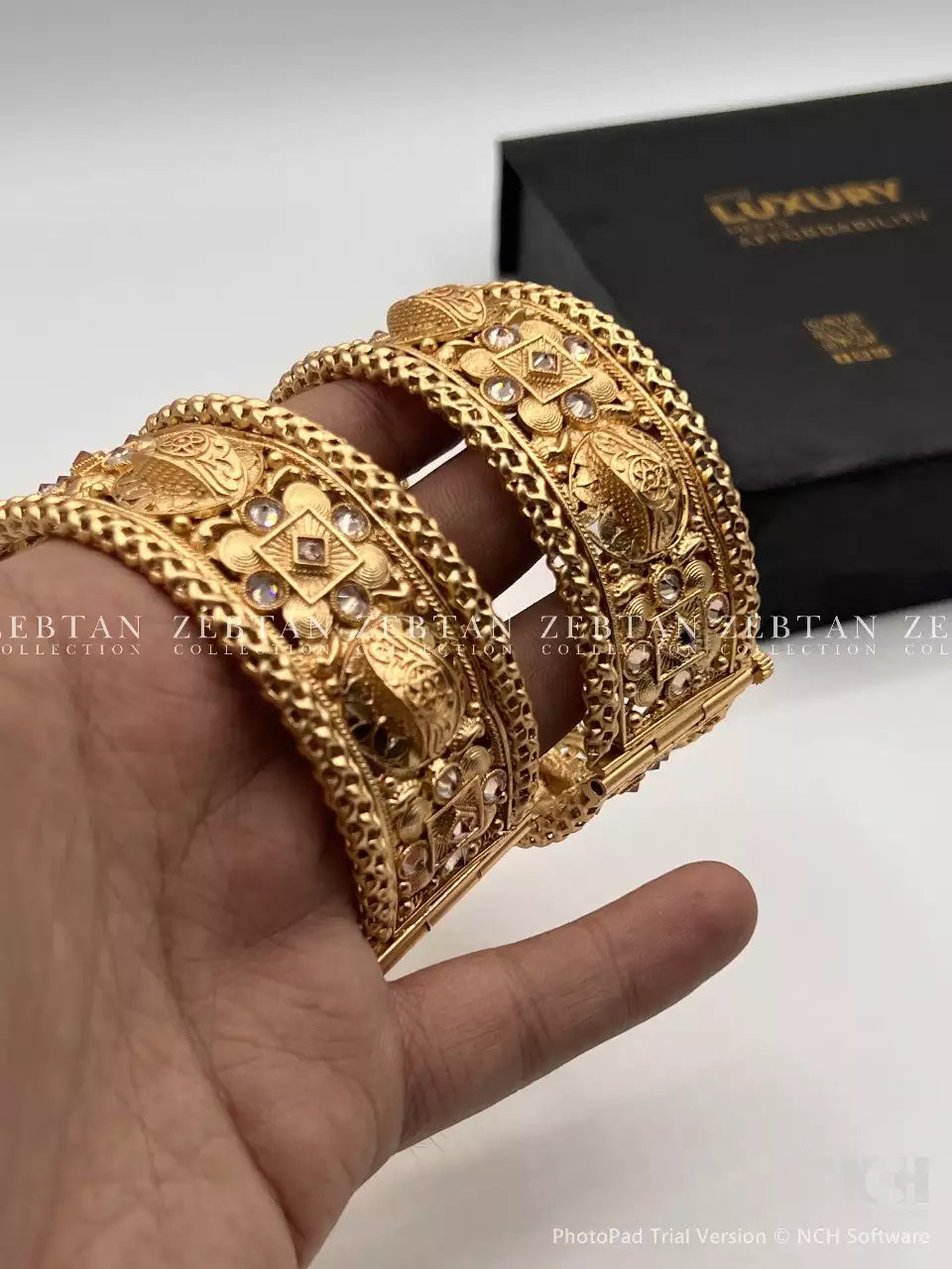 Rajwari bangle pair Secondary image