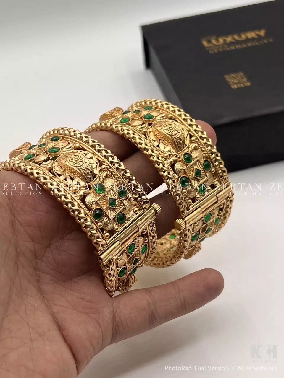 Rajwari bangle pair Main image