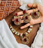 Handmade MOP necklace set