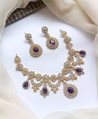 American diamond necklace set