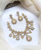 American diamond necklace set