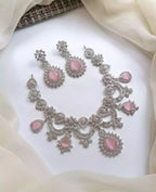 American diamond necklace set