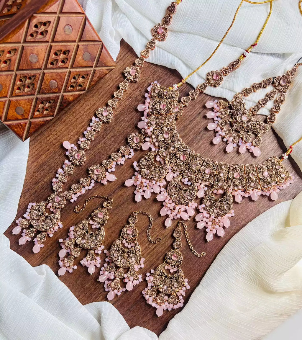 Zircon complete bridal set
