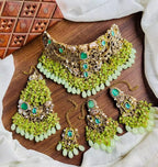 Handmade designer bridal set