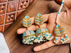 Designer earrings with teeka